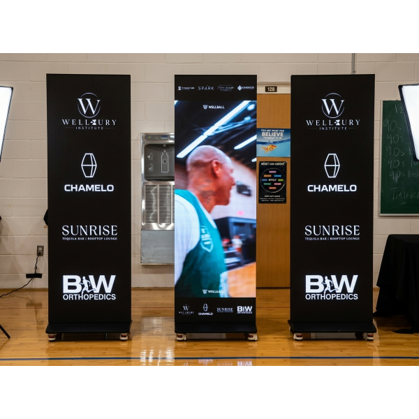 10×10 Square LED Glow Tent 7